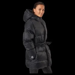 Clearance Svea Mid Length Beltet Coat Black