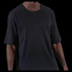 Resteröds Mid Sleeve Solid Black Svart Clearance