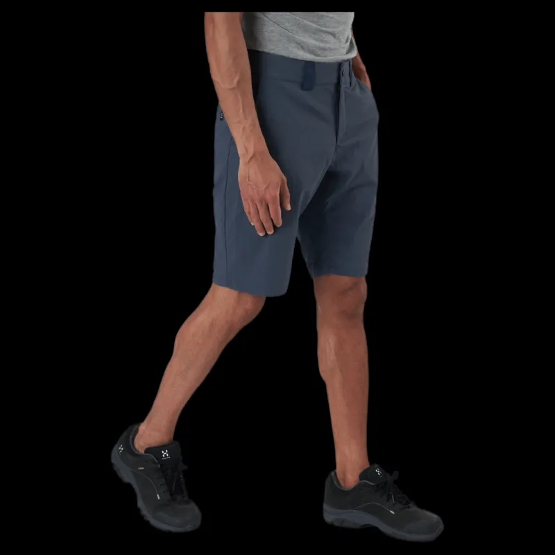 Online Haglöfs Mid Solid Shorts Blue Blå