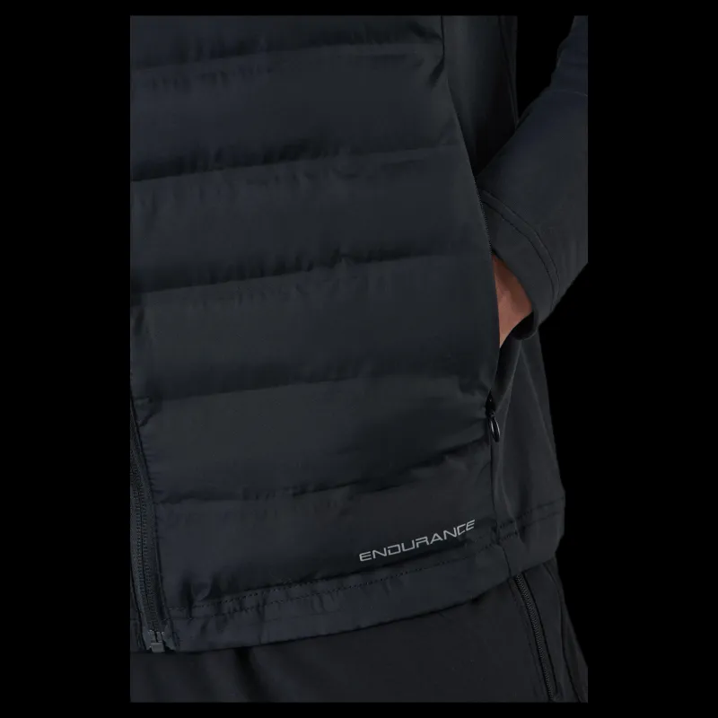 Clearance Endurance Midan M Hot Fused Hybrid Jacket Black Svart