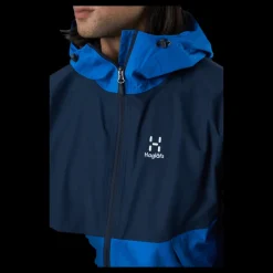 Online Haglöfs Mila Rain Jacket Blå