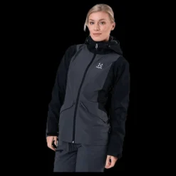 Haglöfs Mila Rain Jacket Black/Grey Discount