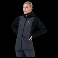 Haglöfs Mila Rain Jacket Black/Grey Discount