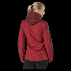 Haglöfs Mila Rain Jacket Maroon Red/brick Red Discount