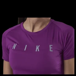 Best Nike Miler Run Division Top SS Purple Lila