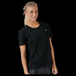 Nike Miler Top Black Svart Online