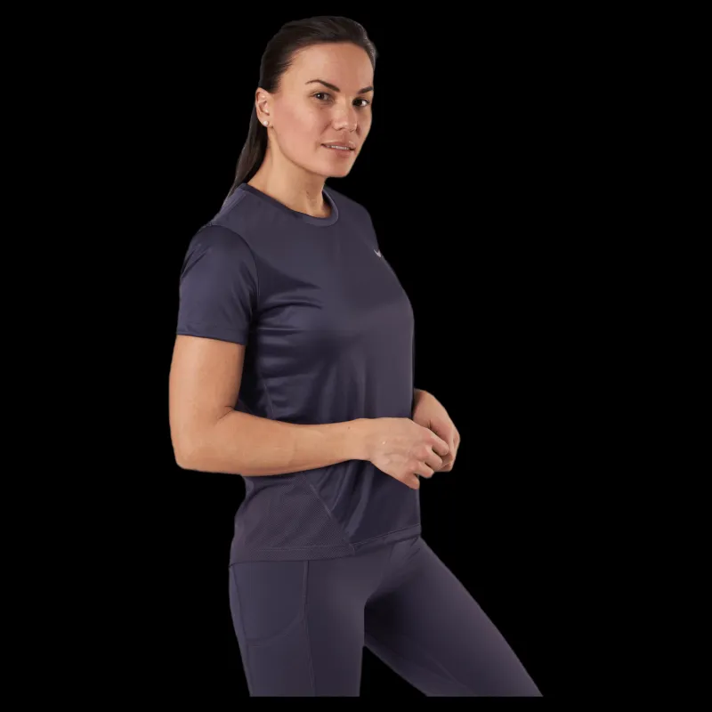 Nike Miler Top Purple/Silver Lila Clearance