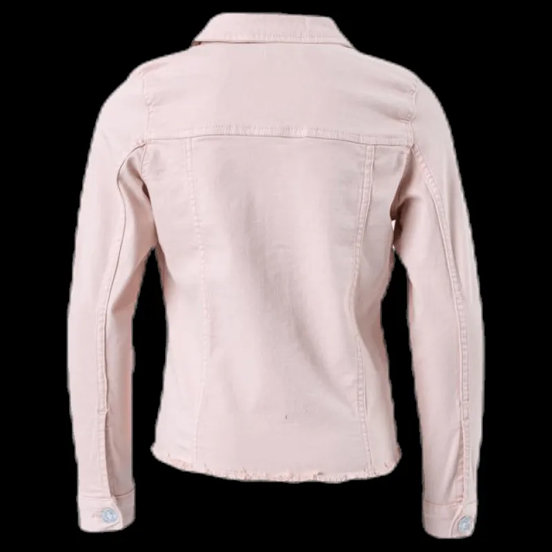 Kids Only Mille Colored Dnm Jacket Pink Rosa Outlet