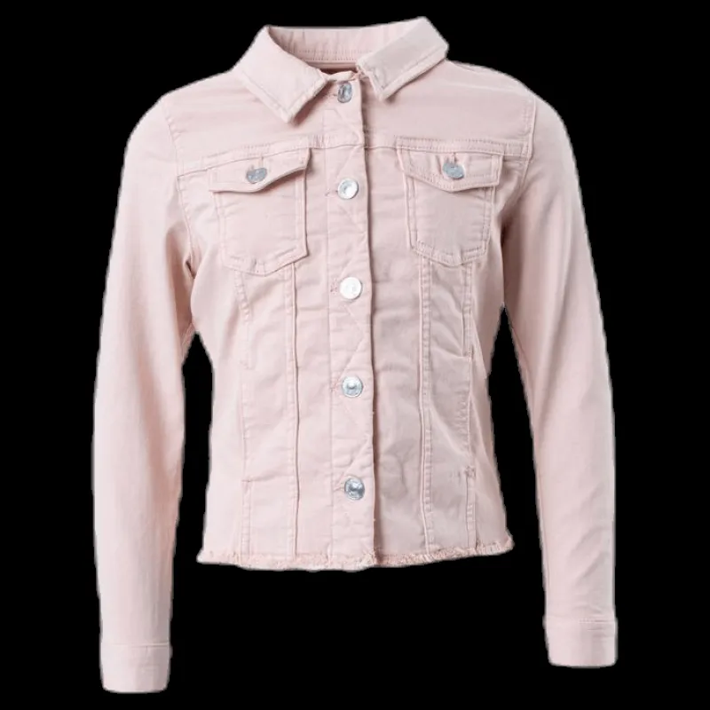 Kids Only Mille Colored Dnm Jacket Pink Rosa Outlet