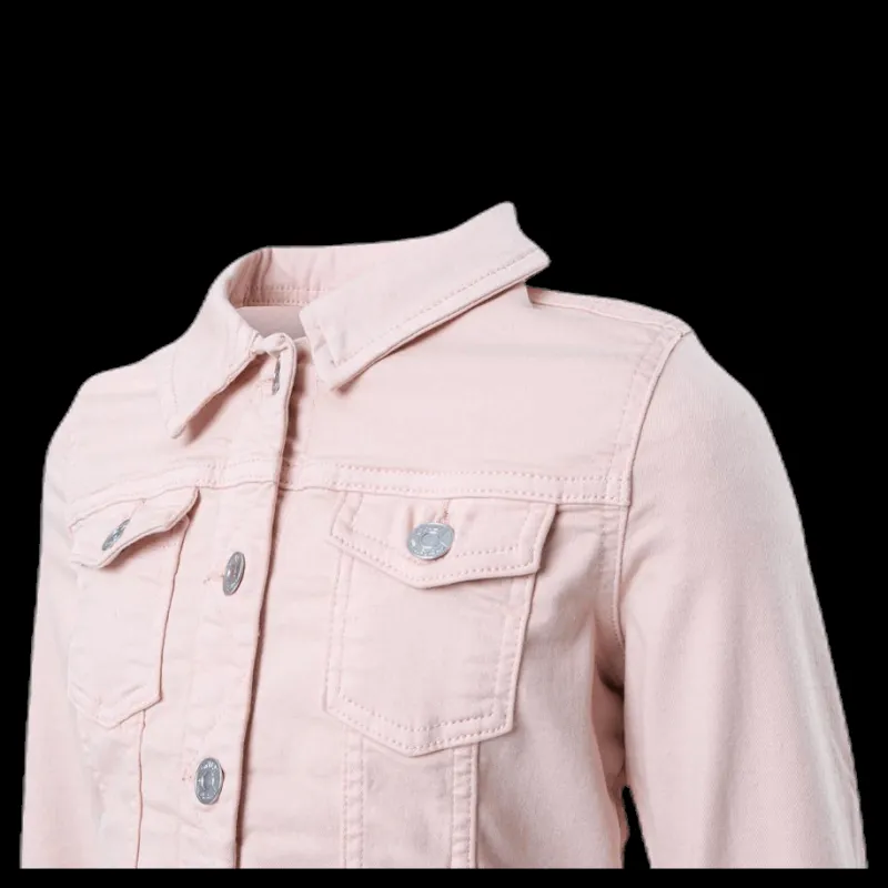 Kids Only Mille Colored Dnm Jacket Pink Rosa Outlet