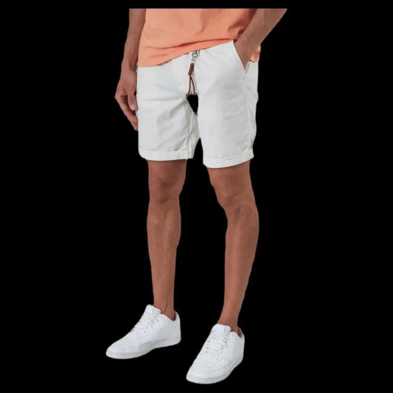 Jack & Jones Milton Chino Shorts Akm Linen Grey Grå Clearance