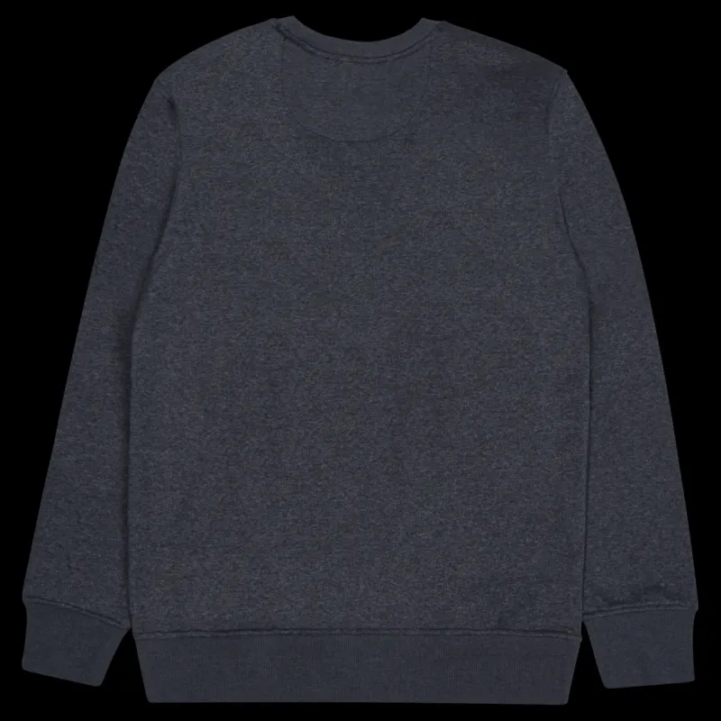New Columbia Minam River Crew Black Heather, Black Svart