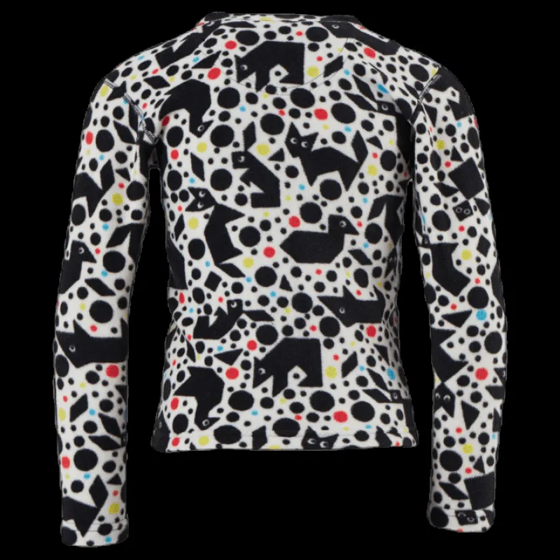 Hot Burton Mini Fleece Set White/Black Vit och Svart