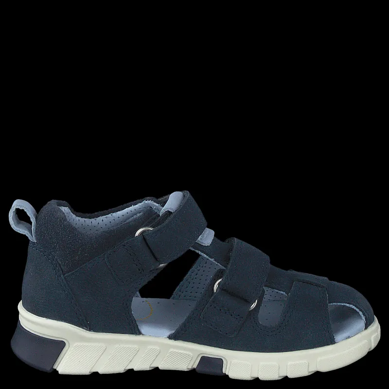 Outlet ECCO Mini Stride Sandal Navy Blå
