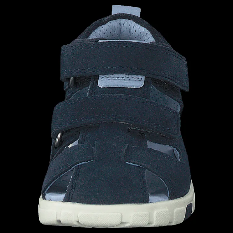 Outlet ECCO Mini Stride Sandal Navy Blå