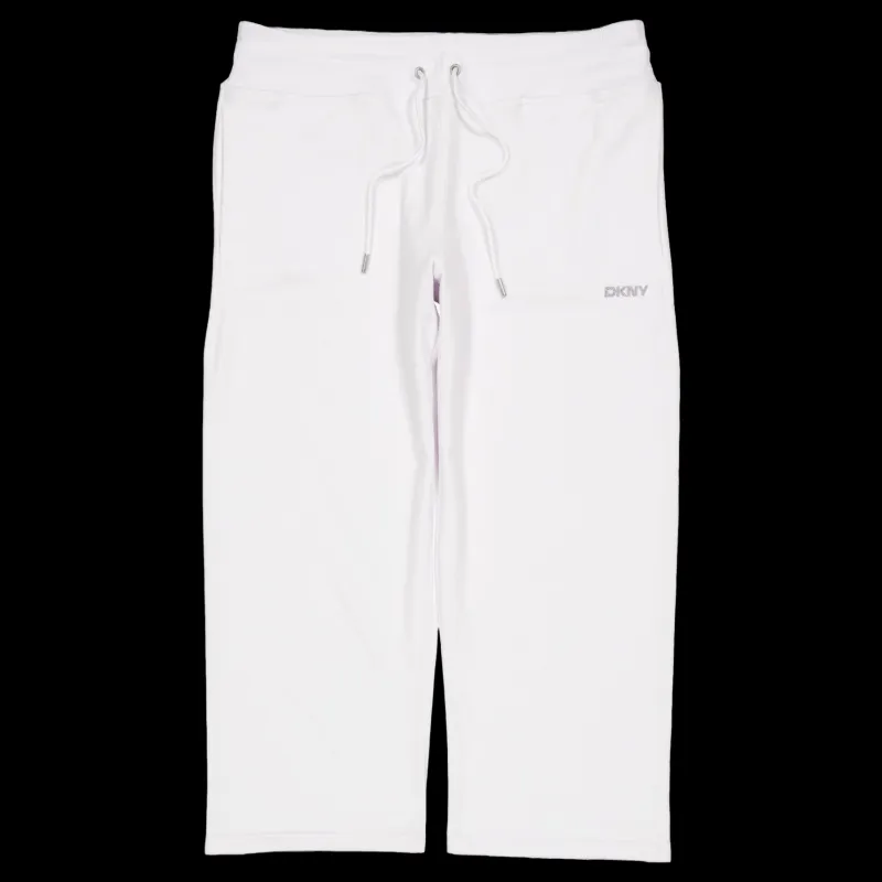 Hot DKNY Sport Mini Stud Lg Crp Pan White Vit