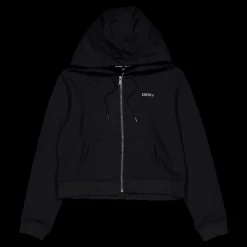 Online DKNY Sport Mini Stud Lg F/zip H Black Svart