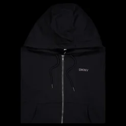 Online DKNY Sport Mini Stud Lg F/zip H Black Svart