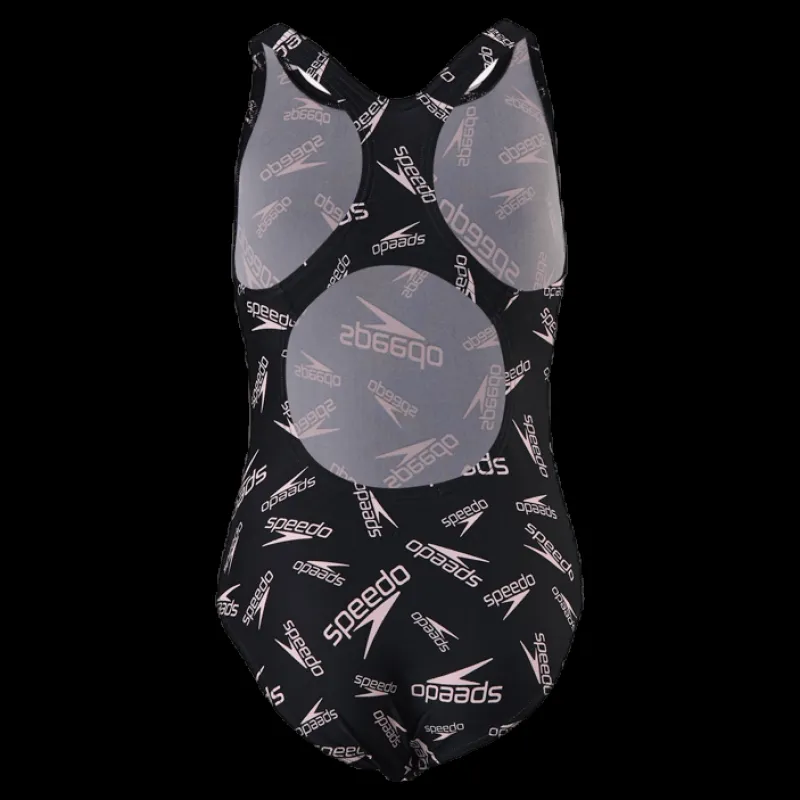 Outlet Speedo Minnie Mouse Allover Medalist Black Svart