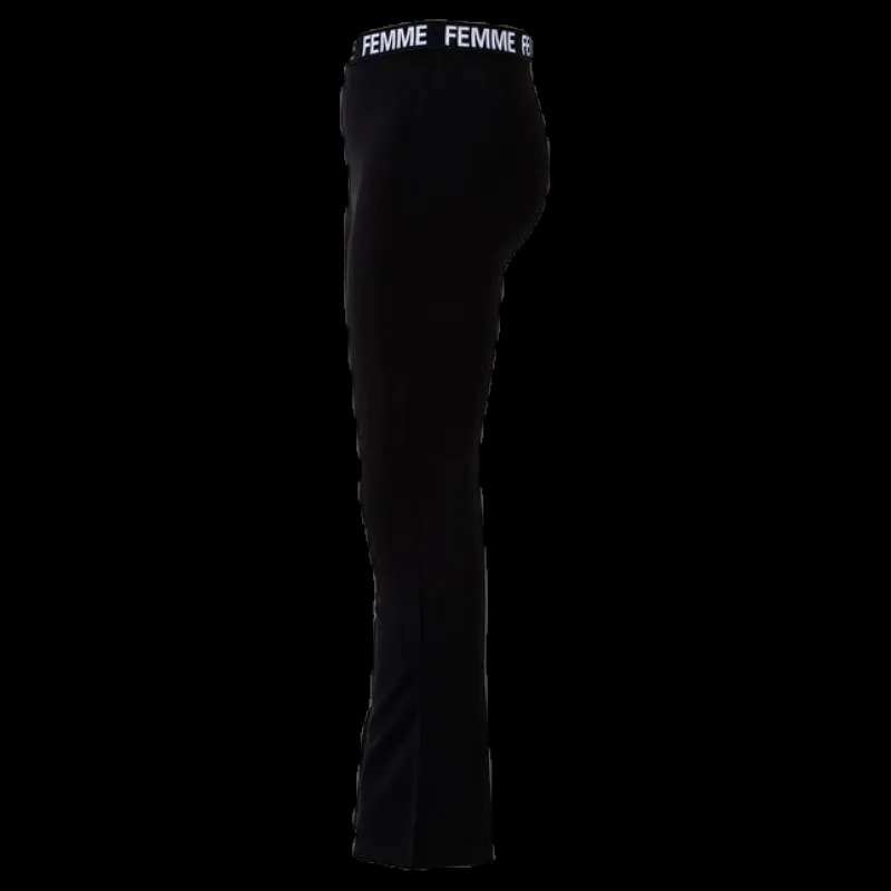 Name It Mira Bootcut Pant Black Svart Outlet