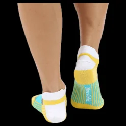 Norfolk Mirenda Thin Running Sock Low-cut White/Yellow Vit och Gul Clearance