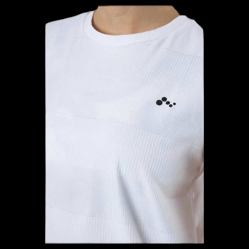 Discount Only Play Miria Sl Train Tee White Vit