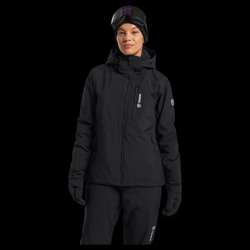 Outlet Tenson Moa Ski Jacket Woman Black Svart