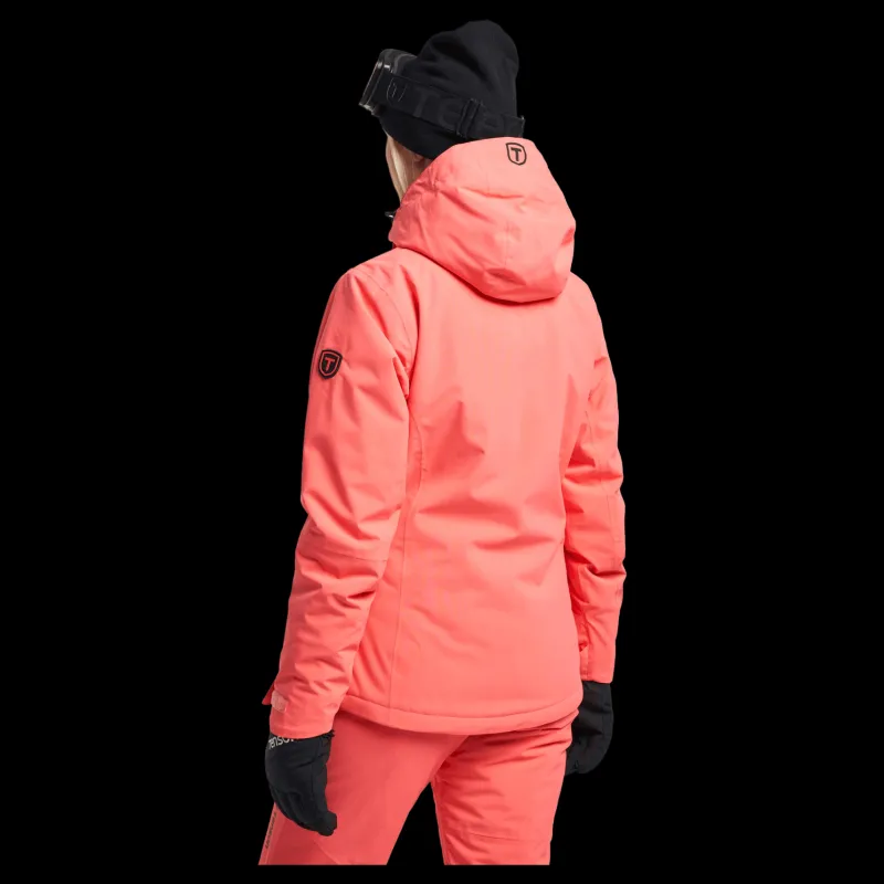 Tenson Moa Ski Jacket Woman Coral Rosa Outlet