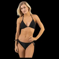 Waikani Beachwear Moani Tie Tanga Black Svart Outlet