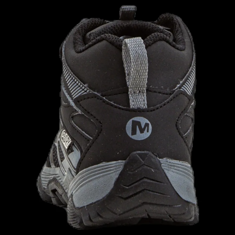 New Merrell Moav Mid WP Kid Black Svart