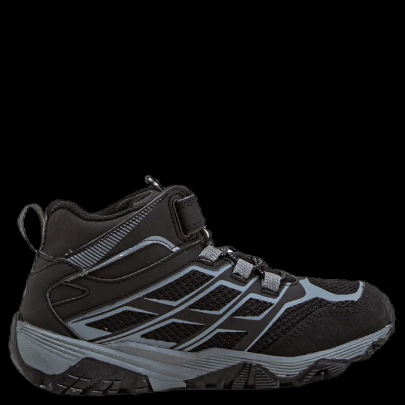 New Merrell Moav Mid WP Kid Black Svart