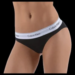 Calvin Klein Modern Cotton Bikini Black Brun Hot