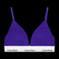 Calvin Klein Modern Cotton Lght Lined Trian Blue Blå Best