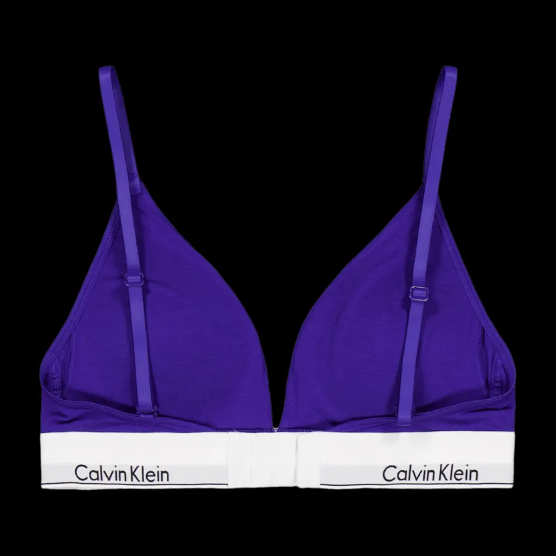 Calvin Klein Modern Cotton Lght Lined Trian Blue Blå Best