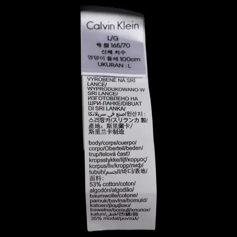 Calvin Klein Modern Cotton Thong Grey Grå Online