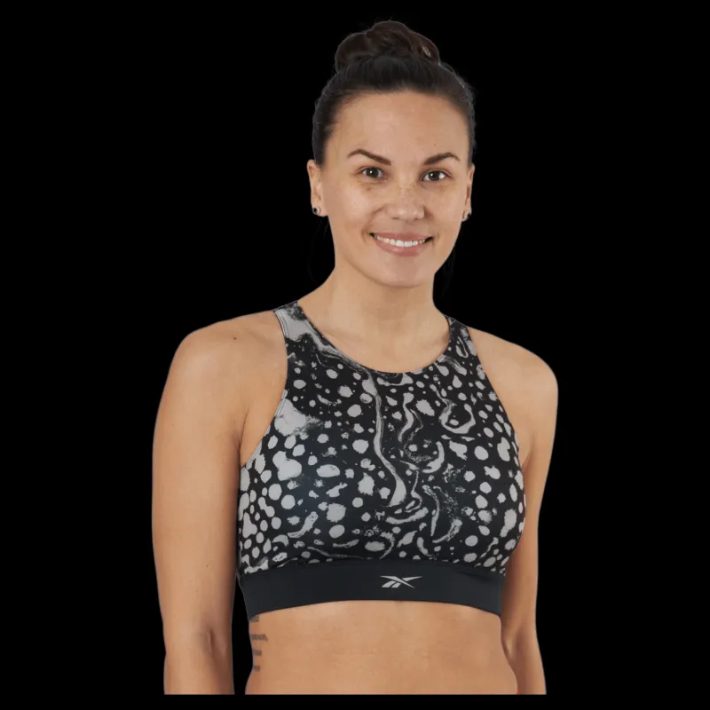 Reebok Modern Safari Bralette Nghblk Flerfärgad Clearance