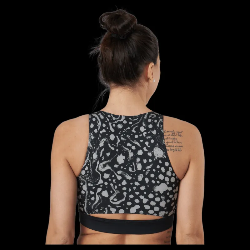 Reebok Modern Safari Bralette Nghblk Flerfärgad Clearance