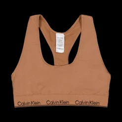 Discount Calvin Klein Modern Seamless Racerback Bral Beige