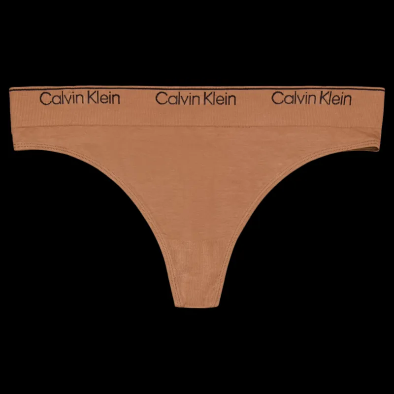 Calvin Klein Modern Seamless Thong Beige