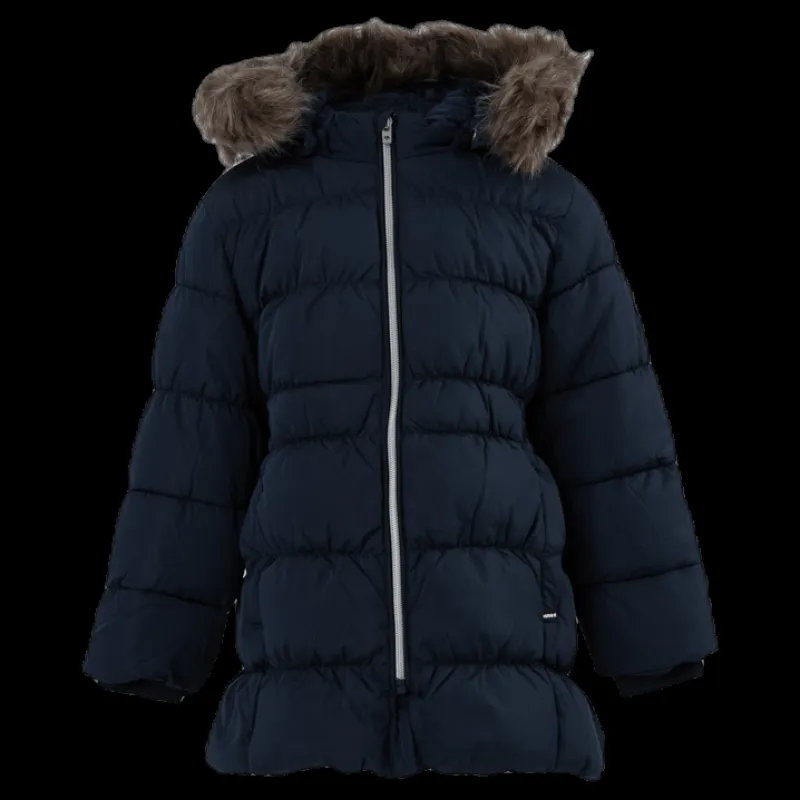 Best Name It Molly Down Jacket Blue Blå