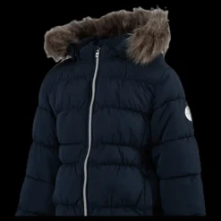 Best Name It Molly Down Jacket Blue Blå