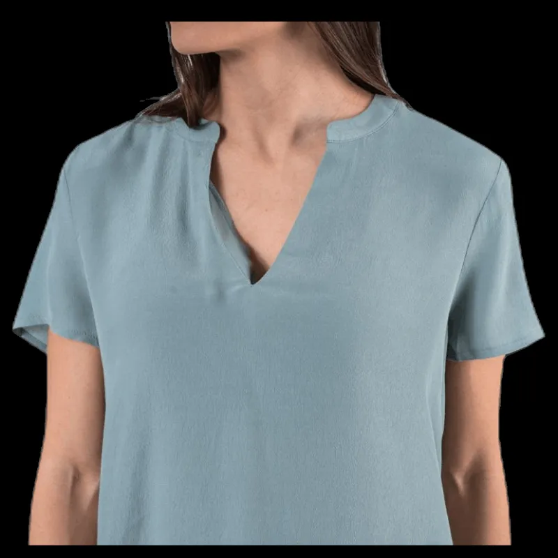 Only Molly Ss V-Neck Green Grön
