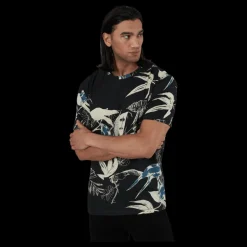 Jack & Jones Monet Tee Ss Crew Neck Black Svart Discount