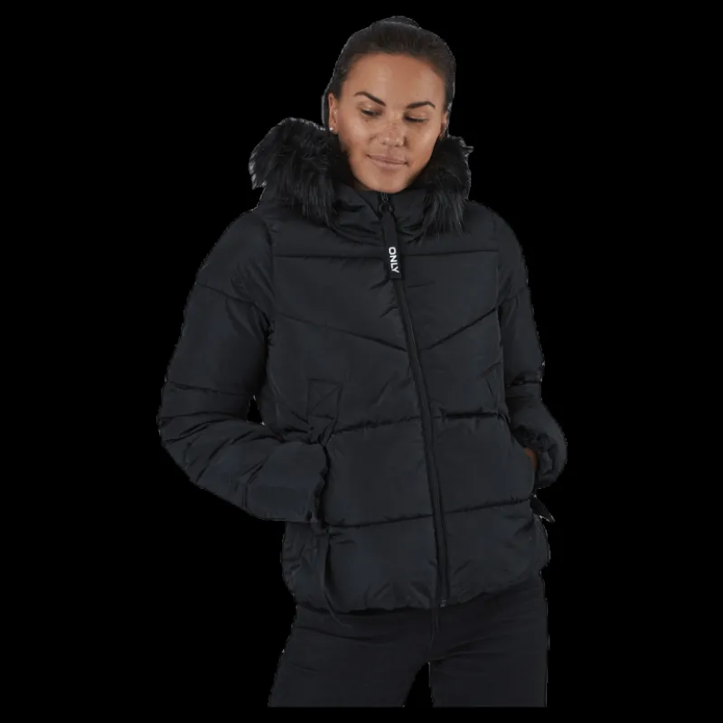 Only Monica Short Puffer Jacket Cc Otw Black Sale