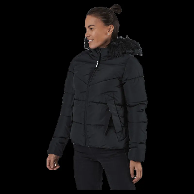 Only Monica Short Puffer Jacket Cc Otw Black Sale