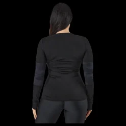 Mons Royale Cornice Long Sleev Black Svart New