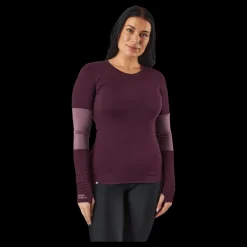 Discount Mons Royale Cornice Long Sleev Wine Red Lila