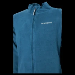Best Didriksons Monte Kids Fullzip 8 Blue Blå