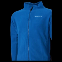 Didriksons Monte Kids Fullzip 6 Classic Blue Blå Hot