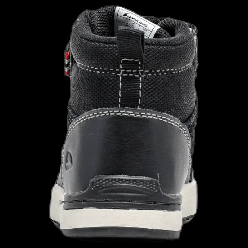 Clearance Viking Moss Mid Kids Black Svart